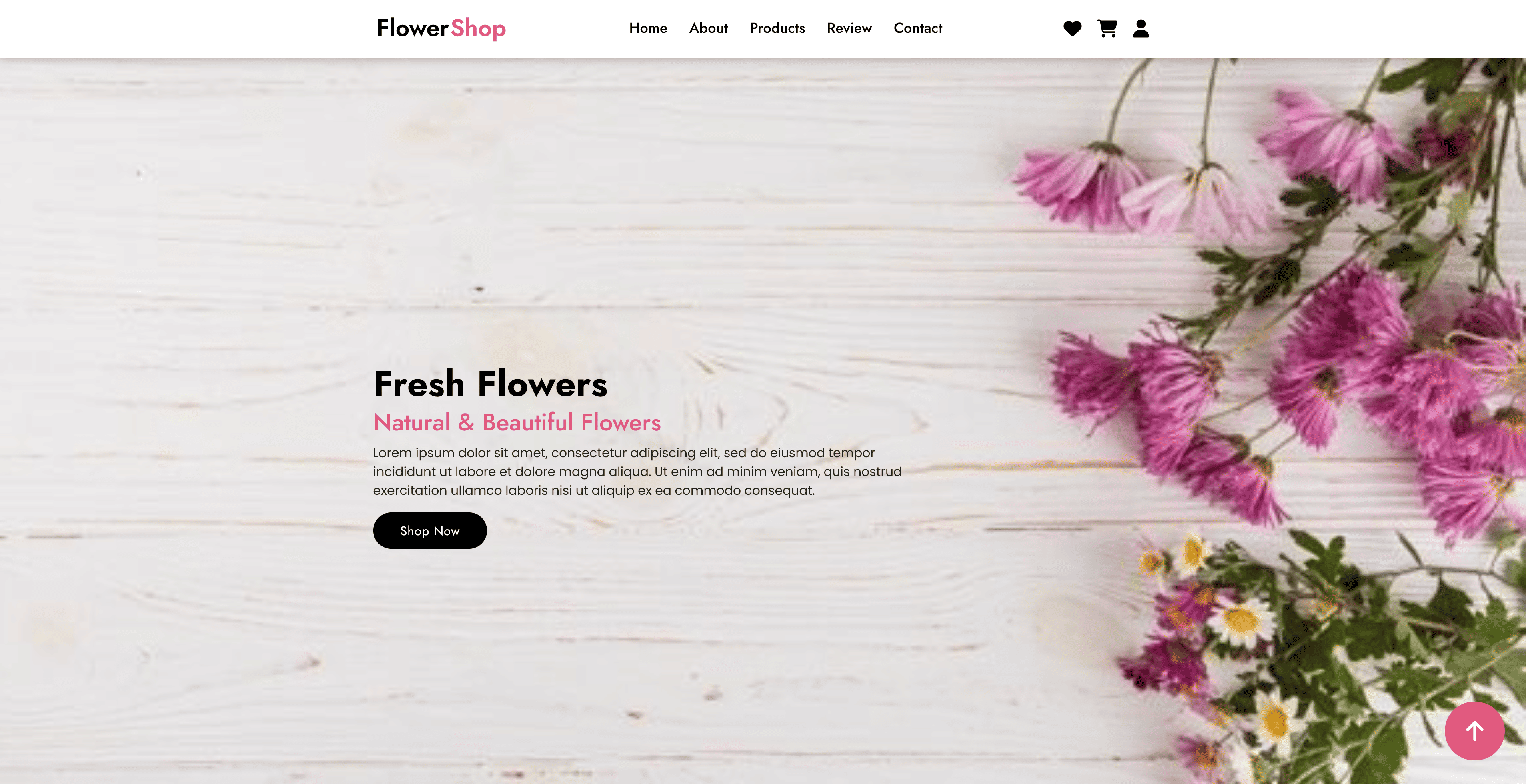 Flower Shop E-Commerce
